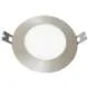 Brushed nickel light fixture, by Votatec
