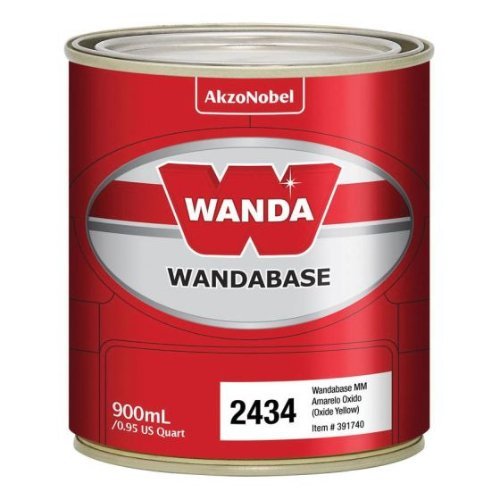 Wandabase HS 2434 Oxide Yellow Mixing Toner, 1 L - 4220243404 - Eagle National Supply