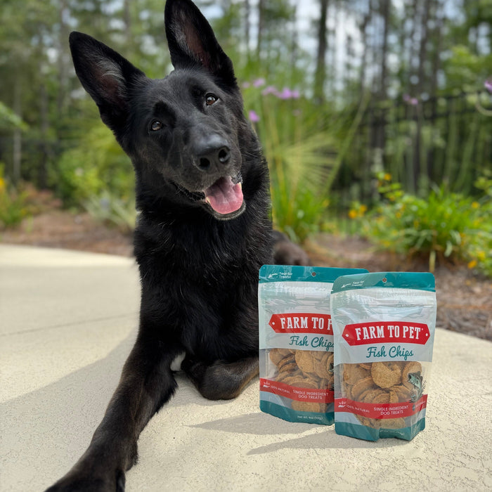 Wild-Caught Walleye Fish Chips for Dogs
