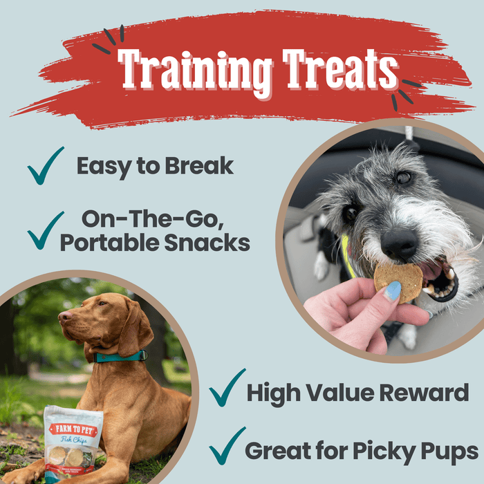 Wild-Caught Walleye Fish Chips for Dogs