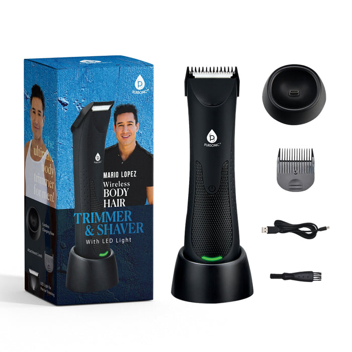 Wireless Body Hair Trimmer & Shaver
