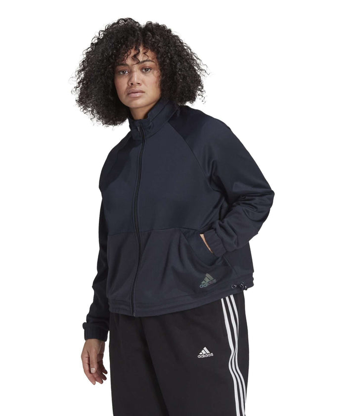 Adidas Women's x Zoe Saldana Primegreen Tricot Track Jacket