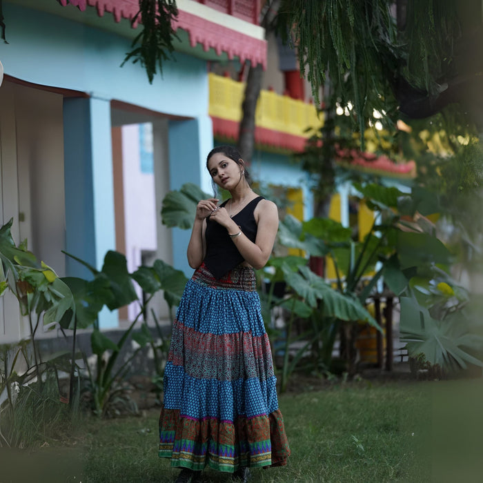 Woodstock Dreams Fiesta Sunset Skirt
