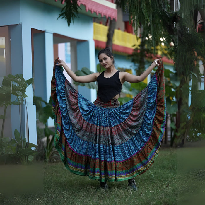 Woodstock Dreams Fiesta Sunset Skirt