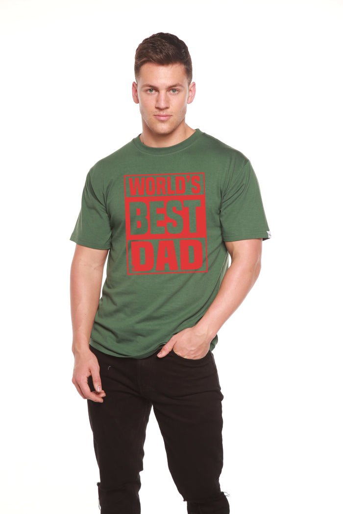 World's Best Dad Bamboo Short Sleeve T-Shirt