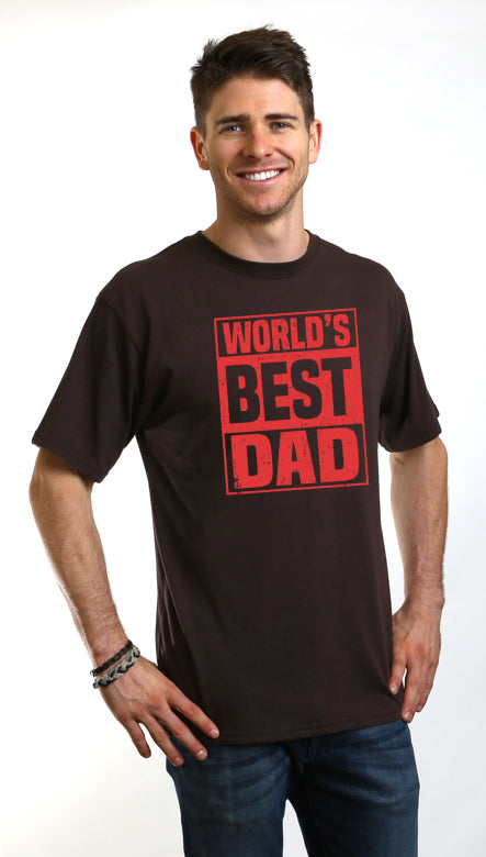 World's Best Dad Bamboo Short Sleeve T-Shirt