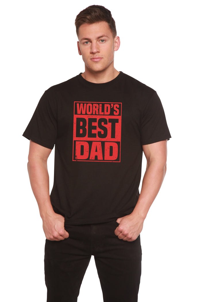 World's Best Dad Bamboo Short Sleeve T-Shirt