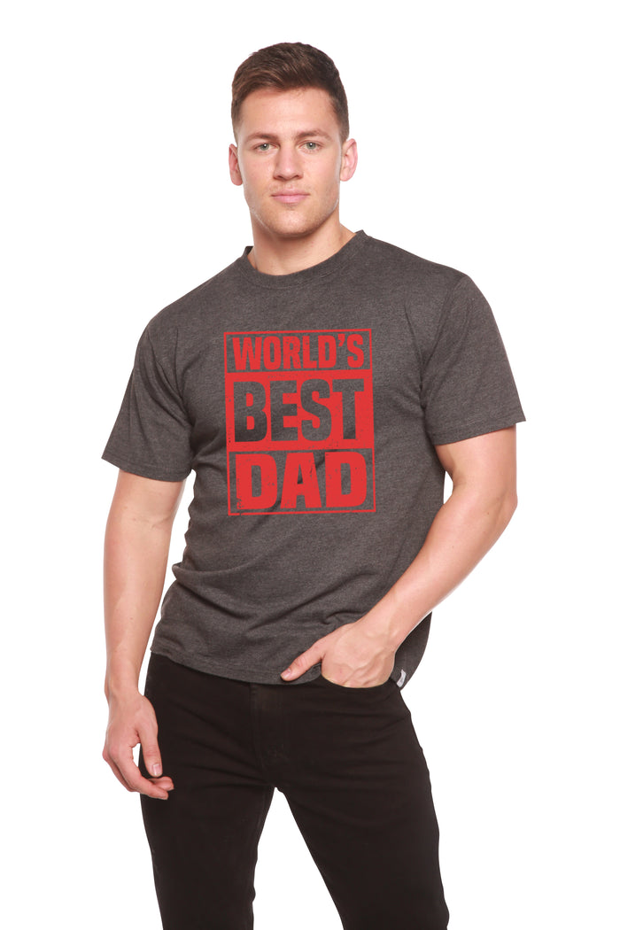 World's Best Dad Bamboo Short Sleeve T-Shirt