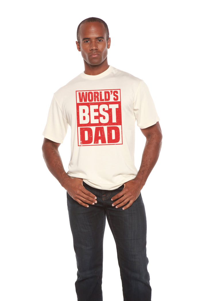 World's Best Dad Bamboo Short Sleeve T-Shirt