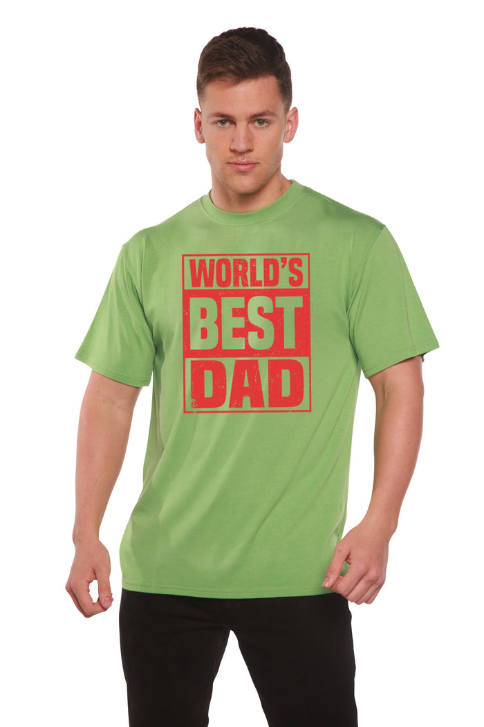 World's Best Dad Bamboo Short Sleeve T-Shirt