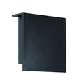 Black finish wall sconce, by Modern Forms, for hallway or living room