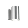 Brushed aluminum finish wall sconce, by Modern Forms, for hallway or living room