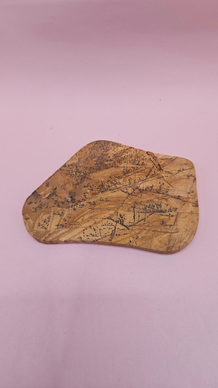 Yellow Feather Jasper Slab